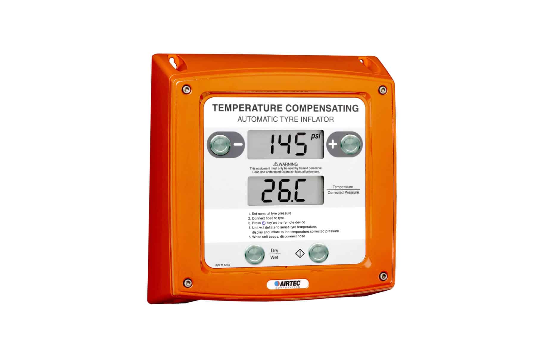 Temperature Compensating Temperature Compensating Inflators | Airtec Corporation (Asia) Pte Ltd
